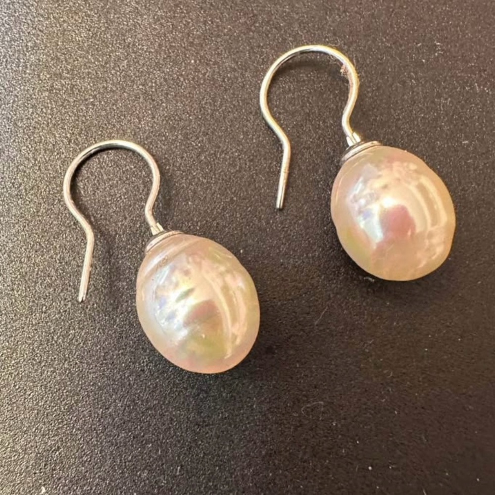 Majorca Pearl and Sterling earrings
